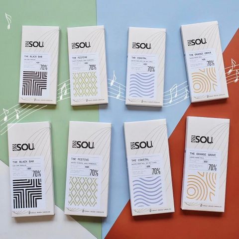 Socola nguyên chất Sou. The Mint-To-Be vị bạc hà tự nhiên