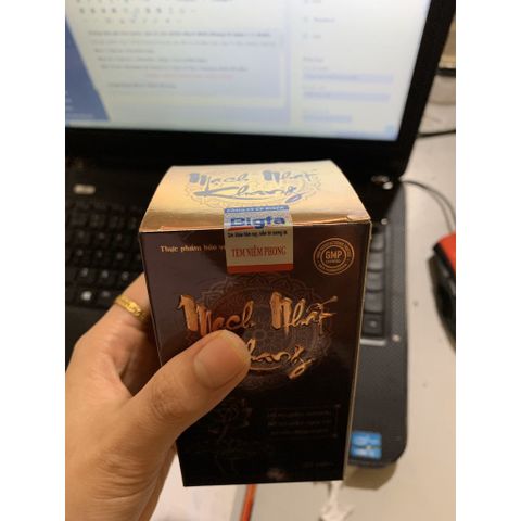 Mạch Nhat Khang hỗ trợ giảm m.ỡ m.áu hộp 60 Viên