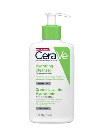 Sữa rửa mặt CeraVe Hydrating Cleanser 236ml dành cho da khô – Lọ 69923
