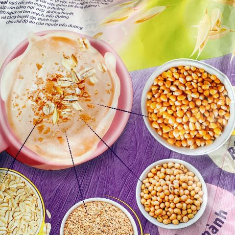 Ngũ Cốc Yến Mạch Ít Đường MacCereal 480g - Thức Uống Giảm Cân Tự Nhiên, 100% Nguyên Liệu An Toàn Chất Lượng Cao