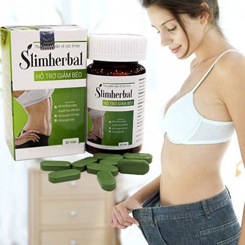 Viên uống Slim Herbal giúp giảm cân hiệu quả Hộp 30 viên