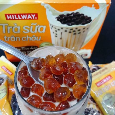 Trà Sữa Trân Châu Hoàng Gia Hillway vị truyền thống 260g