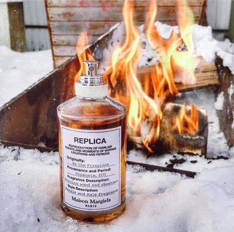 Nước Hoa Unisex Maison Margiela Replica By The Fireplace EDT - Hương ấm áp, cuốn hút, lưu hương lâu, phong cách thanh lịch 100ml