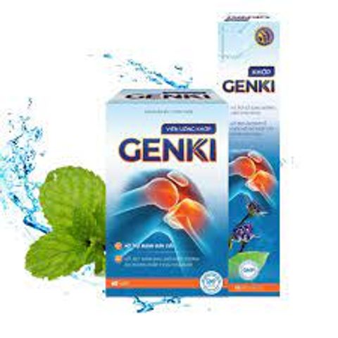 Viên Sủi Genki Hỗ Trợ Bổ Sung Dưỡng Chất Cho Khớp Hộp 20 viên
