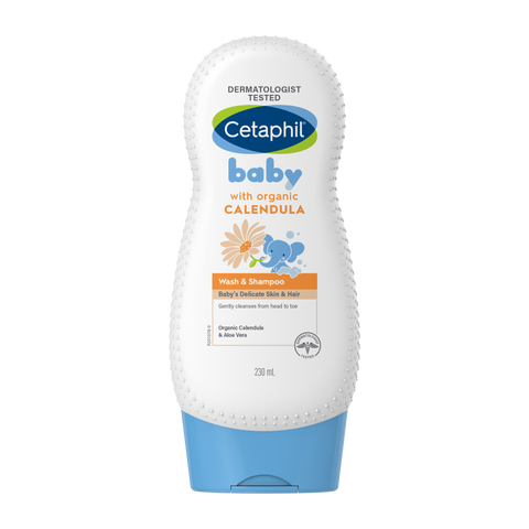 Sữa Tắm Gội Cetaphil Cho Bé  Chiết Xuất Hoa Cúc