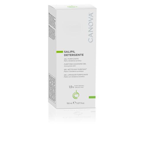 Sữa Rửa Mặt Canova Salipil Detergente 150mL - Gel Làm Sạch Cho Da Dầu Mụn, Chăm Sóc Da Hiệu Quả, Chất Lượng Nhập Khẩu Chính Hãng
