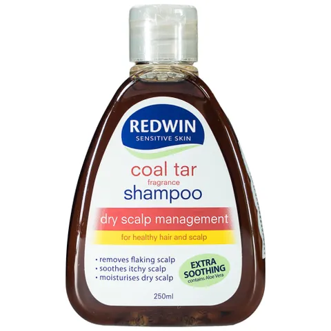Dầu Gội REDWIN Coal Tar Shampoo 250mL Phục Hồi Tóc
