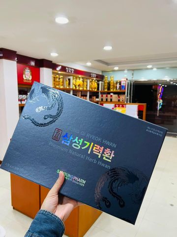An Cung Ngưu Hoàng Hoàn Samsung Pharm 60 Viên - Tăng Cường Sức Khỏe, Giảm Căng Thẳng, Hỗ Trợ Tim Mạch Hàn Quốc Cao Cấp