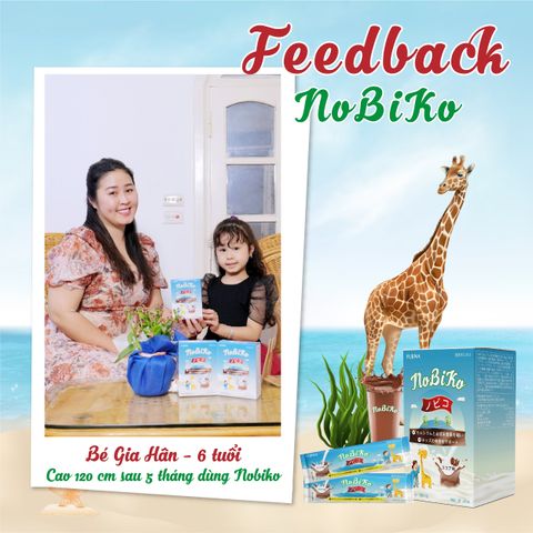 Combo 4 hộp Sữa Tăng chiều cao cho bé NOBIKO, nhập khẩu Nhật Bản