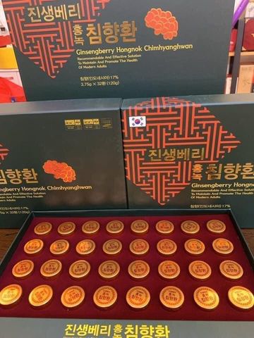 Viên Trầm Hương Hoàng Cung Cao Cấp Hàn Quốc 3,75g x 32 Viên - Hỗ Trợ Sức Khỏe, Tăng Cường Sức Đề Kháng, Giảm Stress