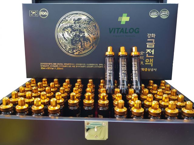 Tinh Chất Đông Trùng Hạ Thảo 60 Ống 1 Rồng - Thực Phẩm Chức Năng Bổ Dưỡng, Tăng Cường Sức Khỏe, Hàn Quốc