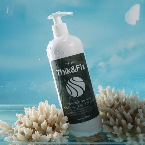 Dầu Gội Nữ Thik&Fix Thảo Dược - Kích Thích Mọc Tóc, Phục Hồi Tóc Hư Tổn, Giữ Ẩm Mềm Mượt, Không Sulfate, Không Paraben