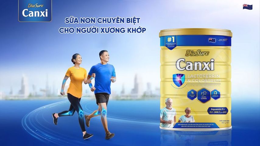 Sữa Diasure Canxi (850g) - Giúp Bổ Sung Dinh Dưỡng Cho Xương Khớp