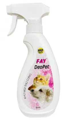 Khử Mùi Fay DeoPet 350ml đem lại mùi thơm dễ chịu, không cần tắm