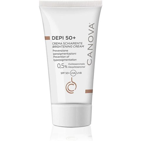 Kem Dưỡng Trắng Da Canova Depi 50+ - Kem Dưỡng Ban Ngày Chống Nắng SPF 50+ Cho Da Nám, Xỉn Màu, Nhạy Cảm 50mL