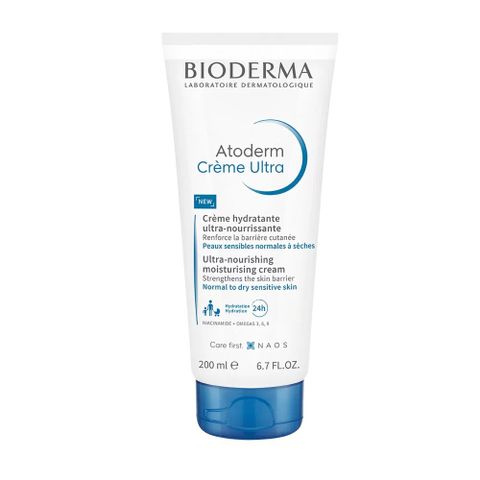 Kem Dưỡng Ẩm Bioderma Atoderm Crème Ultra 200mL - Phục Hồi Da Khô, Dị Ứng, Dành Cho Mặt Và Cơ Thể, Sản Phẩm Nhập Khẩu Chính Hãng