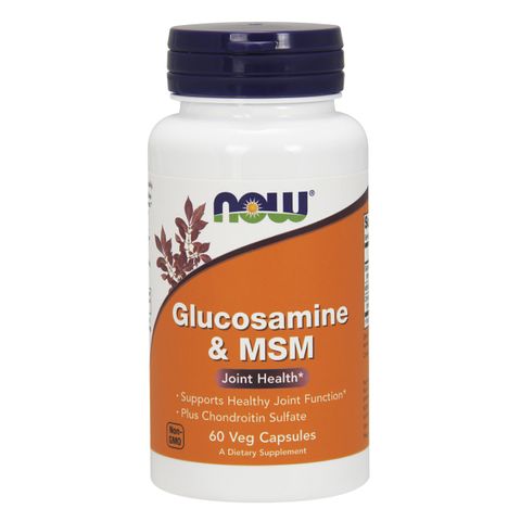 Viên uống hỗ trợ khớp Now Glucosamine & MSM