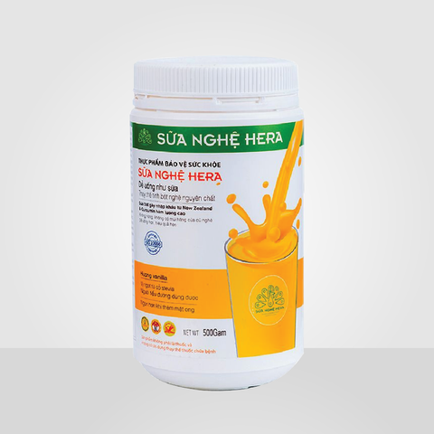 Sữa Nghệ Hera 500gr giúp lợi sữa hỗ trợ giảm đau dạ dày