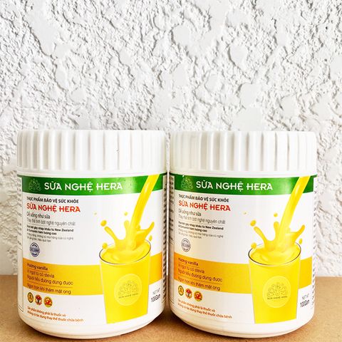 Sữa Nghệ Hera giúp lợi sữa giảm đau dạ dày Hộp 100g