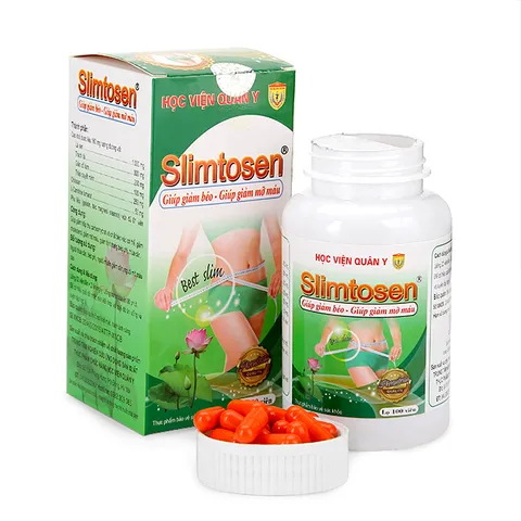 Viên nang giảm cân giảm mỡ Slimtosen Extra HVQY (hộp 100 viên)