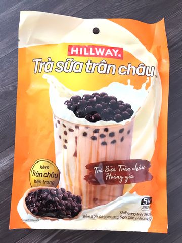Trà Sữa Trân Châu Hoàng Gia Hillway vị truyền thống 260g