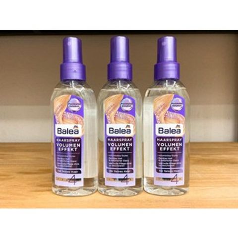 Xịt Dưỡng Hỗ Trợ Phồng Chân Tóc Balea Haarspray Volumen Effekt