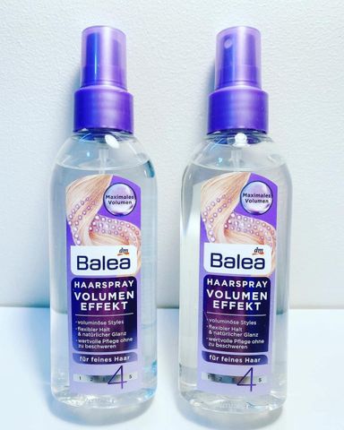 Xịt Dưỡng Hỗ Trợ Phồng Chân Tóc Balea Haarspray Volumen Effekt