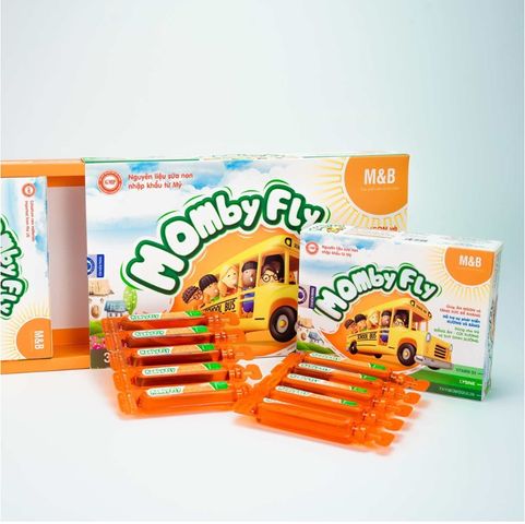 Siro ăn ngon Momby Fly hỗ trợ cho bé biếng ăn hộp 30 ống
