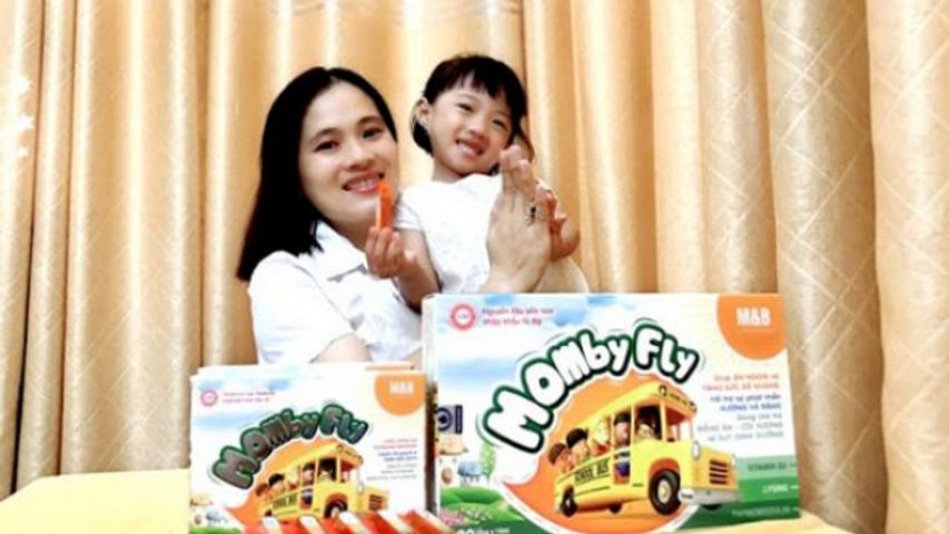Siro ăn ngon Momby Fly hỗ trợ cho bé biếng ăn hộp 30 ống
