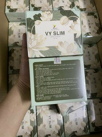 Vy Slim Hỗ Trợ Giảm Mỡ Toàn Thân Hộp 15 Gói ( 30 Viên )