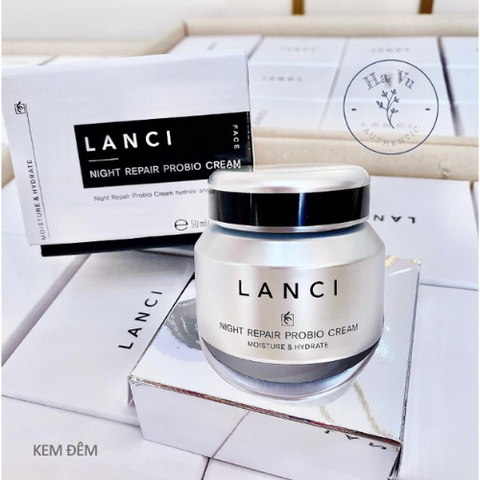 Kem Dưỡng Phục Hồi Tế Bào Da Ban Đêm Lanci 50ml - Kem Dưỡng Ẩm Chống Lão Hóa, Hỗ Trợ Phục Hồi Da Khỏe Mạnh