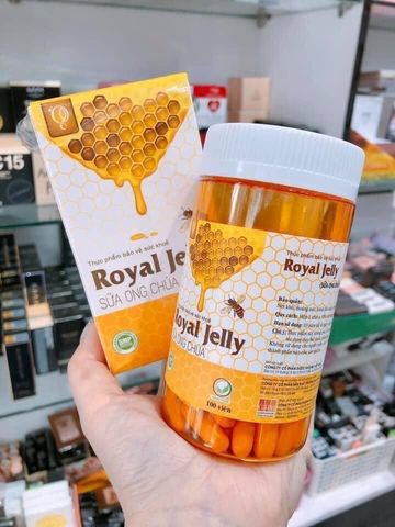 Viên uống sữa ong chúa Royal Jelly Schon Giúp Đẹp Da (100 viên)