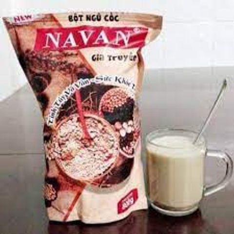 Bột Ngũ Cốc Navan Gia Truyền 7 Vị Lợi Sữa - Tăng Cường Dinh Dưỡng Cho Mẹ Sau Sinh và Phụ Nữ Mang Thai, Hỗ Trợ Béo Phì, Cải Thiện Giấc Ngủ