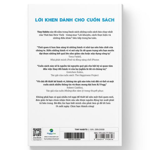 Tiny Habits - Thói Quen Tí Hon Tiềm Năng Khổng Lồ
