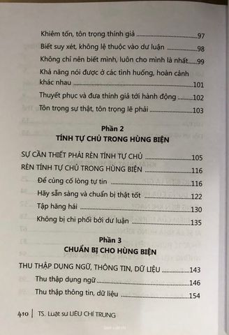 Phương Pháp Hùng Biện - Cuốn Sách Về Kỹ Năng Diễn Thuyết Và Hùng Biện Của TS. Luật Sư Liêu Chí Trung, Bìa Mềm, Phiên Bản Mới 2022