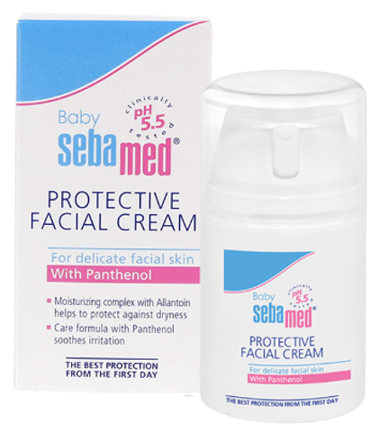 Kem Dưỡng Ẩm Bảo Vệ Da Trẻ Em Sebamed 50ml - Chống Khô Da, Dị Ứng, Hỗ Trợ Phục Hồi Da Nhạy Cảm