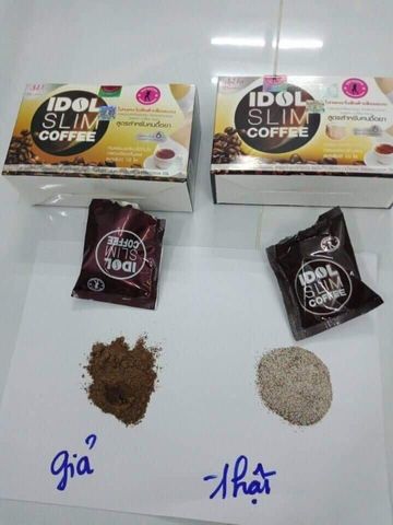 Cà phê hỗ trợ giảm cân Idol Slim Thái Lan hộp 10 gói
