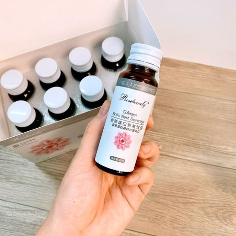 Nước Collagen Rose Beauty tinh chất yến và hoa anh thảo