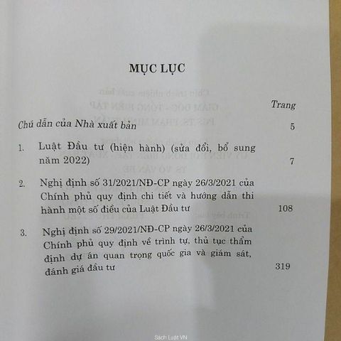 Luật Đầu Tư (2022) Và Nghị Định Hướng Dẫn Thi Hành Gồm Có Văn Bản Luật