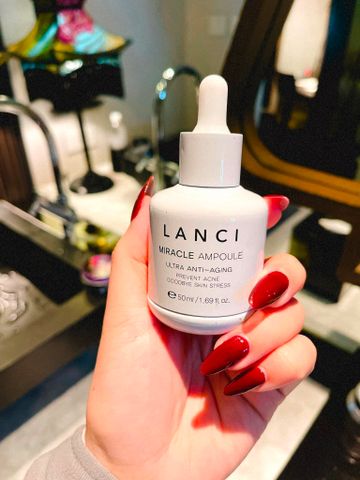 Serum Lanci Miracle Ampoule Ultra Clarifying 50ml - Siêu Serum Hàn Quốc Giúp Dưỡng Ẩm, Trị Mụn, Làm Sáng Da, Phục Hồi Da Tổn Thương