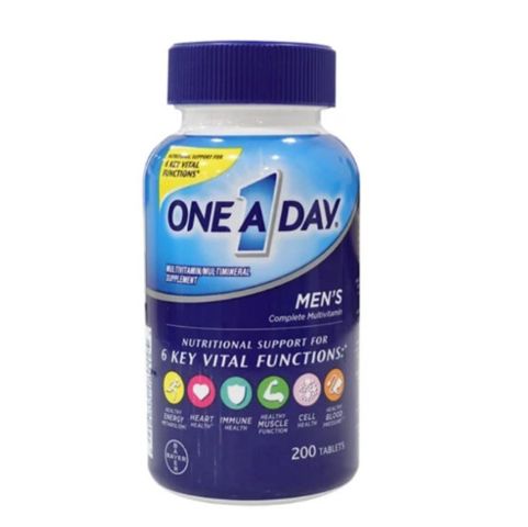 One A Day Men'S Multivitamin Health Formula, 200 Viên, Mẫu Mới
