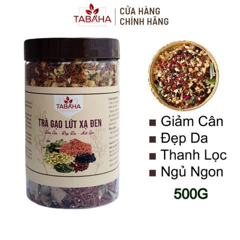 Trà Gạo Lứt Xạ Đen Hỗ Trợ Thải Độc Tố, Thanh Lọc Cơ Thể