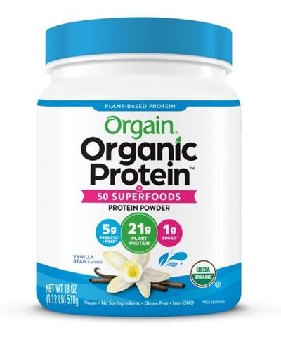 Bột Protein hữu cơ Orgain Organic Vanilla - 510 gram - Nhập Mỹ