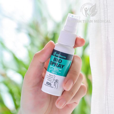 Xịt họng sinh học Bdferm Bio Spray 30ml Giúp Giảm Ho