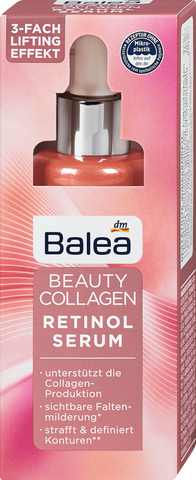 Serum giảm nếp nhăn Balea Beauty collagen Retinol Đức chai 30ml