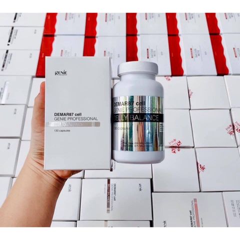 Viên Uống Giảm Mỡ Bụng Genie Demar87 Cell 130 Viên - Hỗ Trợ Giảm Cân Hiệu Quả, Chất Lượng Hàn Quốc