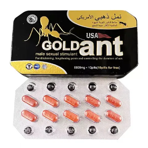 Gold Ant USA – Viên uống tăng cường sinh lý nam giới hộp 10 viên