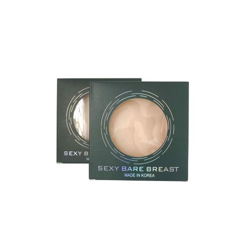 Miếng dán ngực silicon Sexy Bare Breast Hàn Quốc - Siêu mỏng, bám dính mạnh, dễ vệ sinh, tái sử dụng nhiều lần cho trang phục quyến rũ