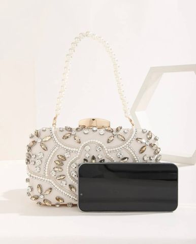 Túi xách clutch ví dự tiệc đính đá Swarovski hàng nội địa Mỹ