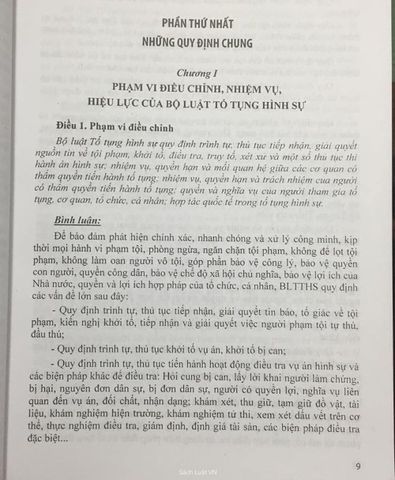 Bình Luận Khoa Học Bộ Luật Tố Tụng Hình Sự 2015